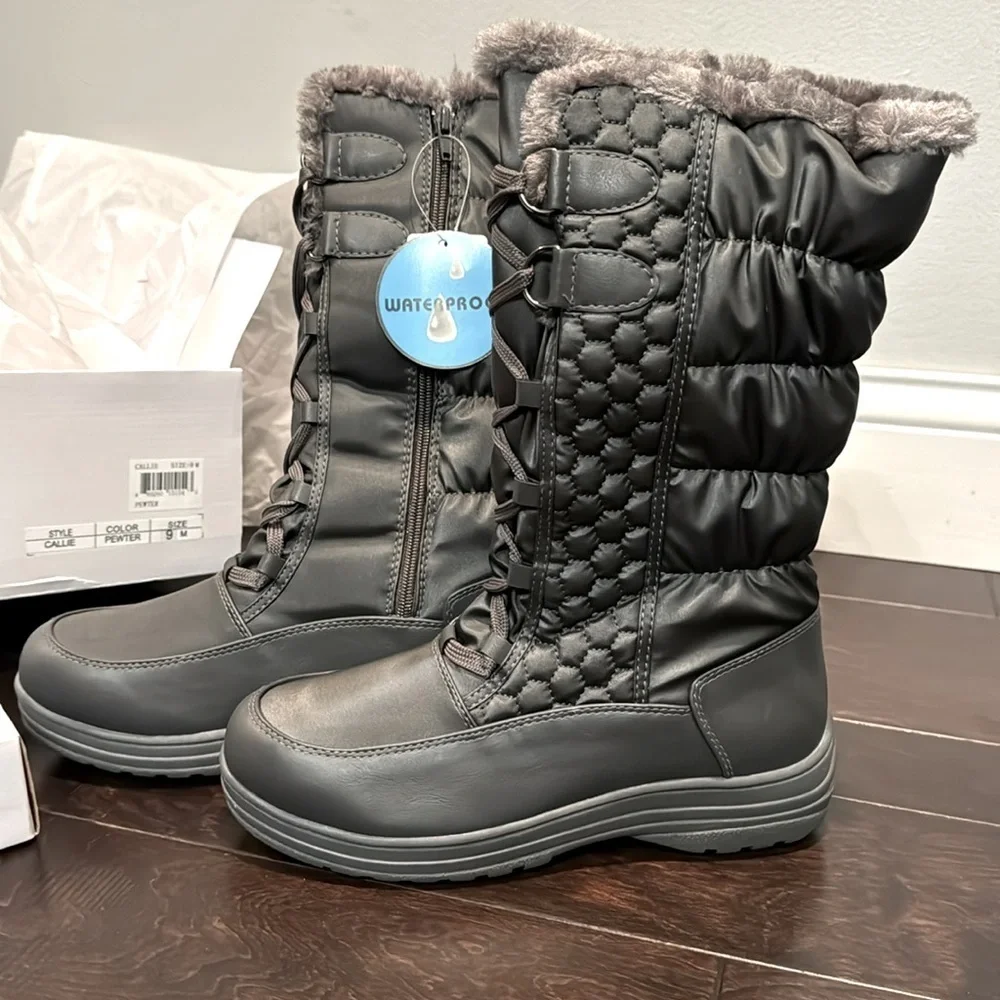 Tundra Callie waterproof winter boot NIB 9M